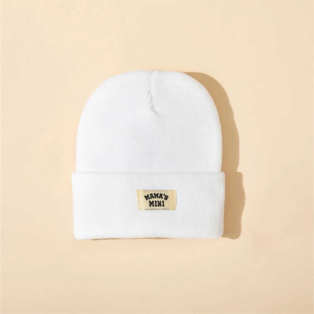 4Pcs New Kids Solid Color Warm Knitted Cap Children Autumn Winter Caps for Baby Boys Girls Brimless Hat Beanie J251021