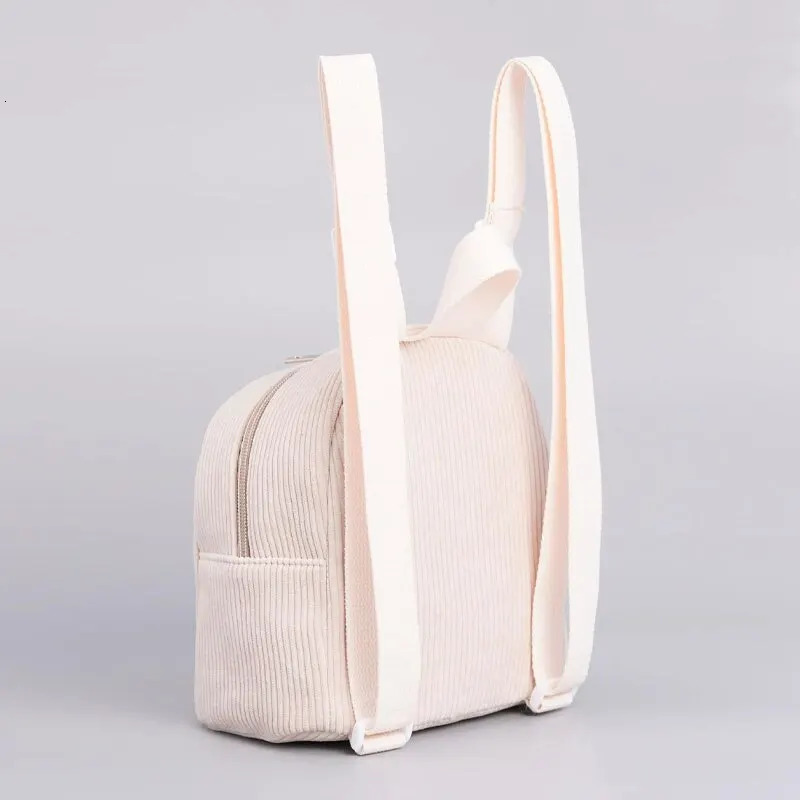 Kids Minimalist Corduroy Classic Backpack 251021