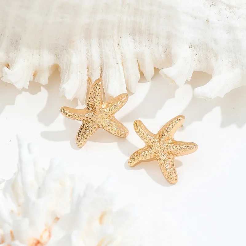 Fashionable Summer Vacation Starfish Earrings for Women Trendy Beach Parties Personalized Womens Temperament Jewelry J251021