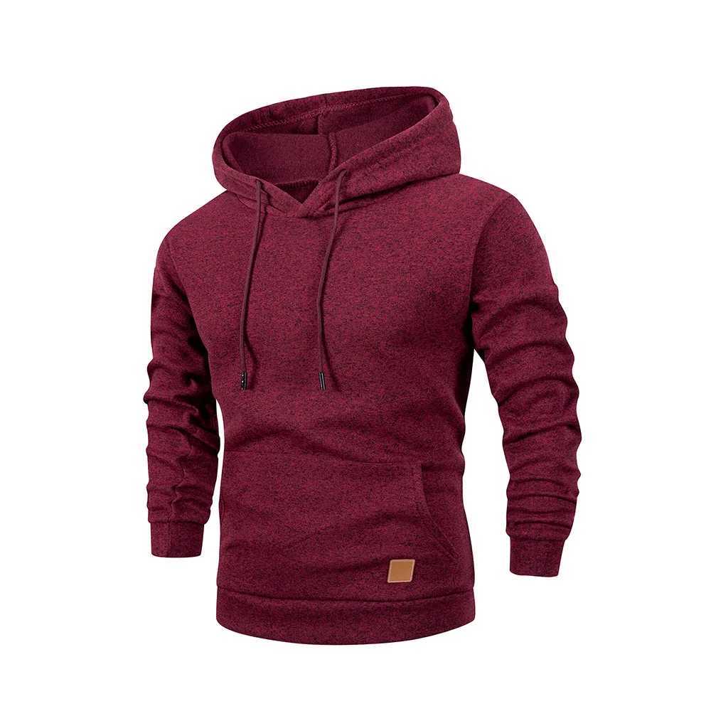 Mens Hoodies Long Sleeve Sweatshirts Outdoor Casual Pullovers Sportswear Street Mens Fashion Fleece Warm Loose Hoodie Top W251021