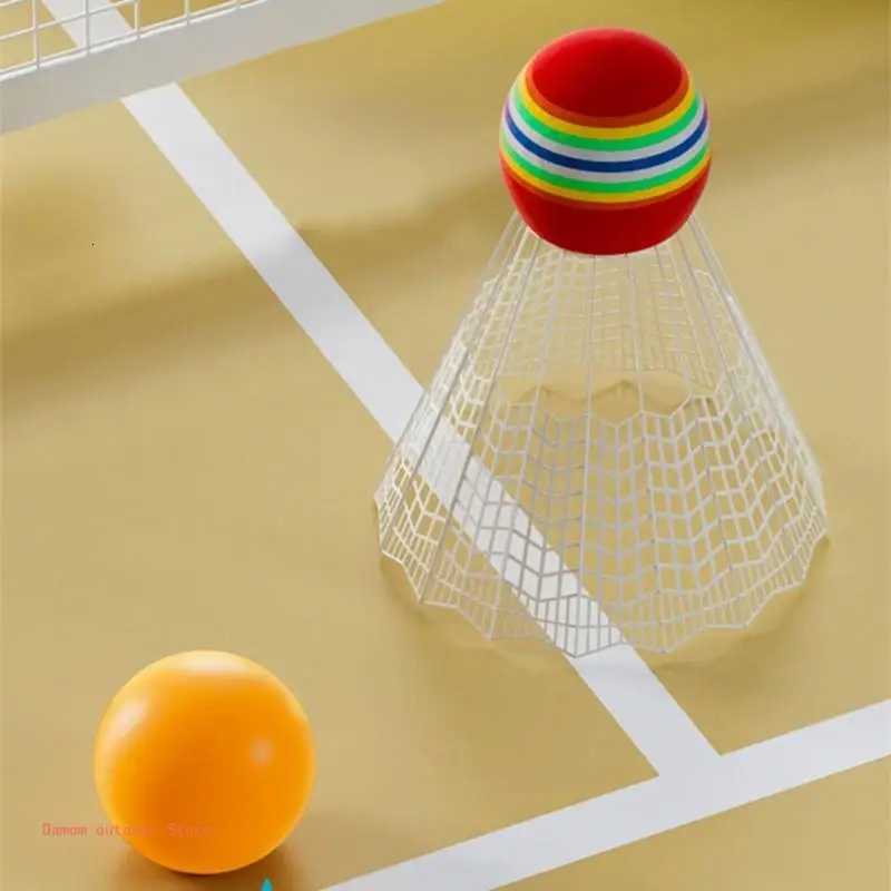 Tennis Racquet Toy with Shuttlecocks for Children Outdoor Indoor Activities W251021