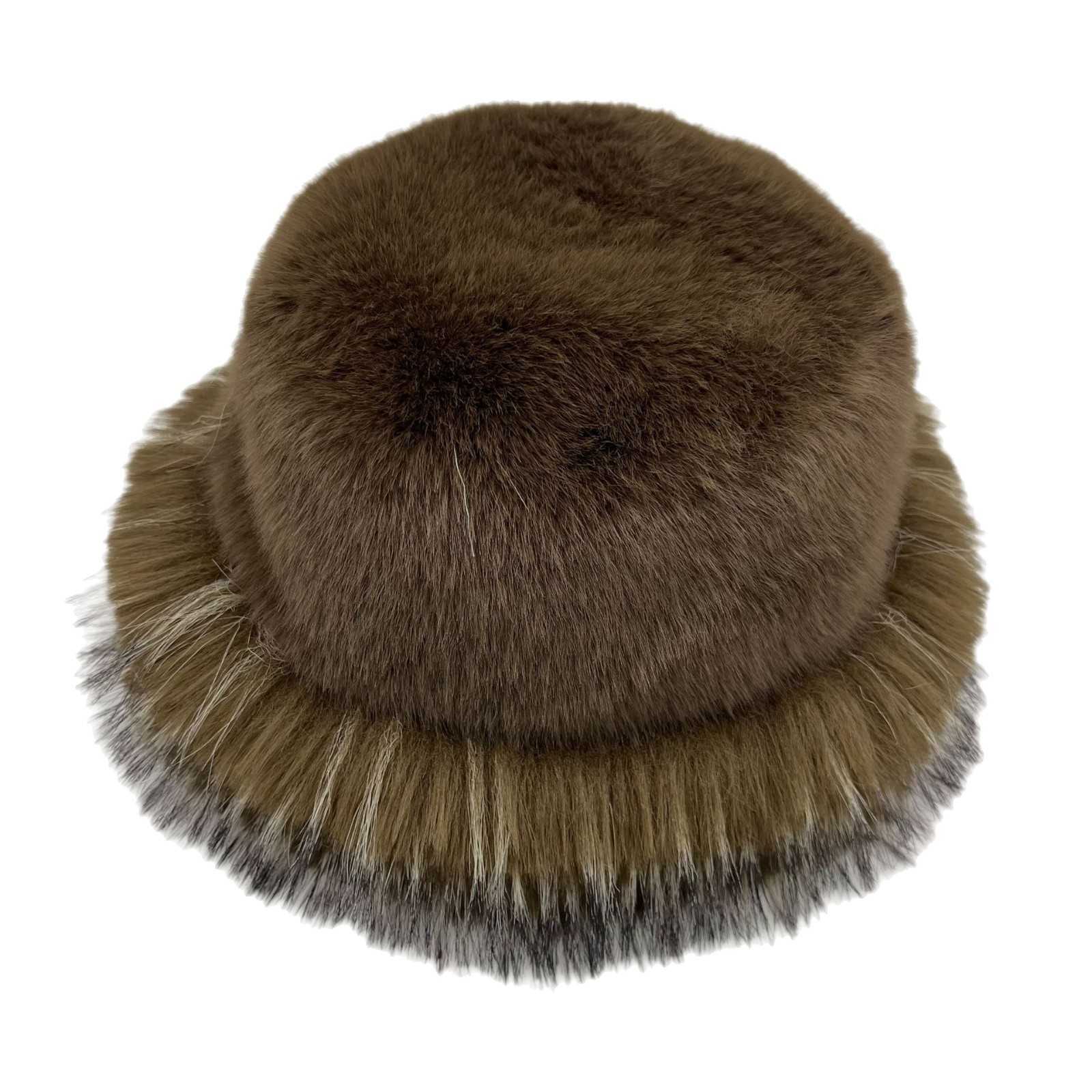 Frost Color Fisherman Hat 2025 New Fashionable Warm Ear Protection Hat Coldproof Hat Hat Plush Hat H251020