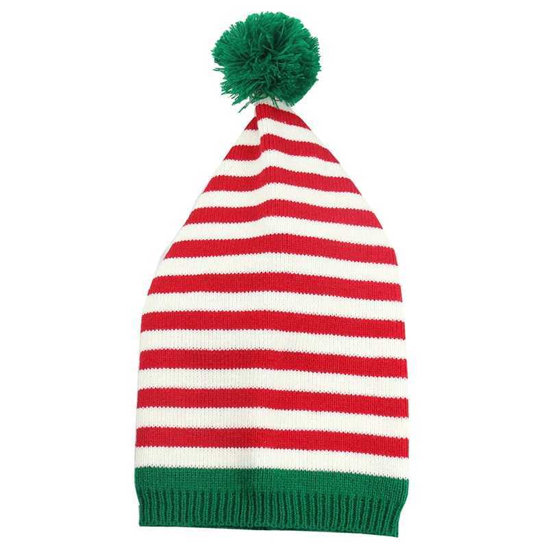 Adult Christmas Santa Hats Knitted Striped Beanie Soft Warm Winter Caps For Women Men Streetwear Clothing Accessory J251021