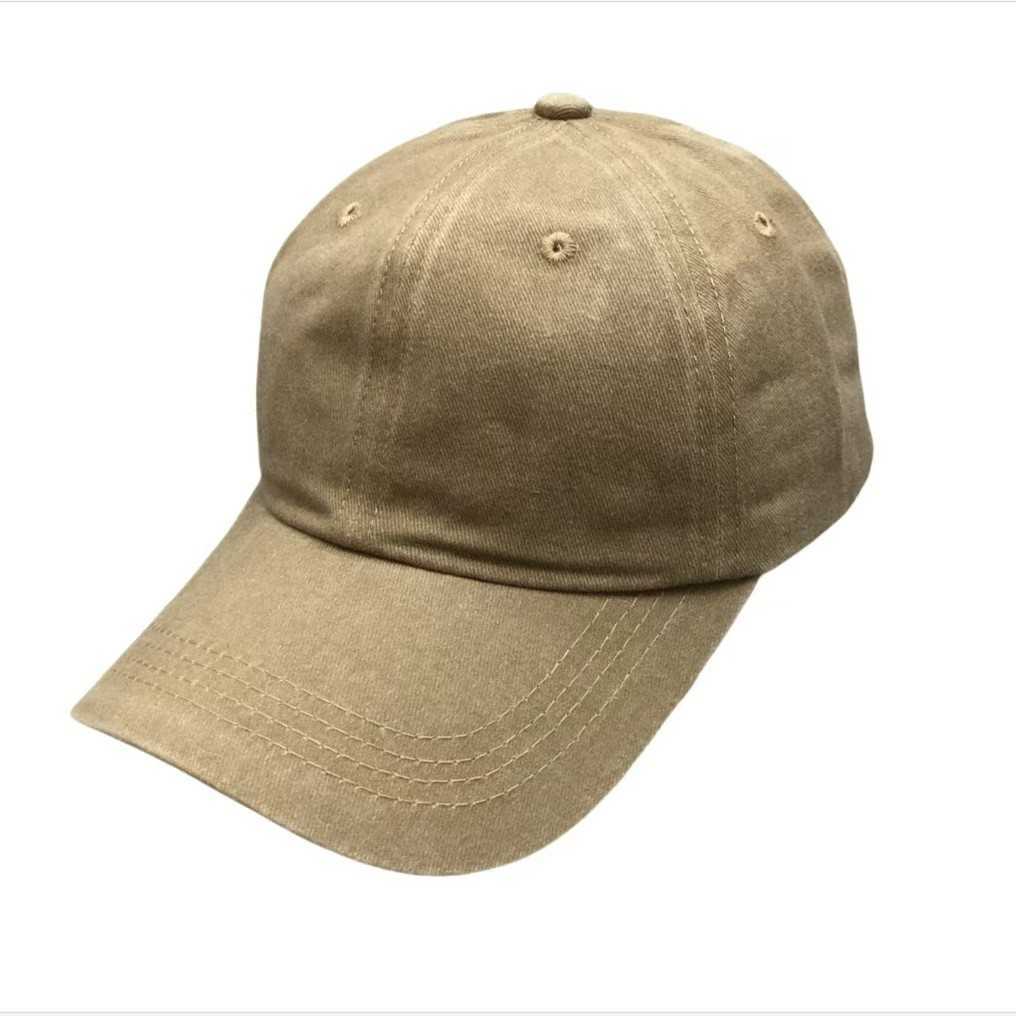 Plain Washed Baseball Cap for Men and Women Outdoor Sun Hat Embroidery Printing Diy Trendy Hat H251020