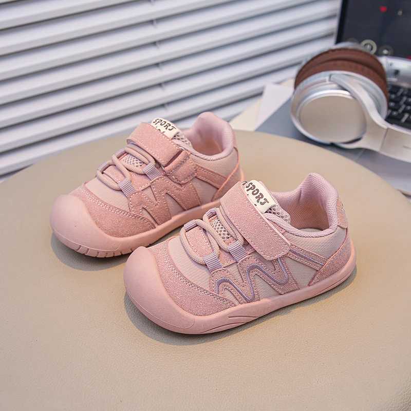 Baby Walking Shoes Girls Breathable Mesh Shoes Autumn 2025 New Boys Outdoor Functional Shoes Antislip Kids Shoes C251021