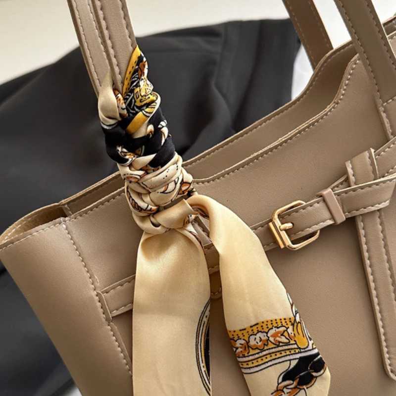 HighEnd Womens Tote Bag 2025 New Fashion Single Oulder Handbag Large Capaci Commuter Bag Soft PU Leather Casual SleXJ251021