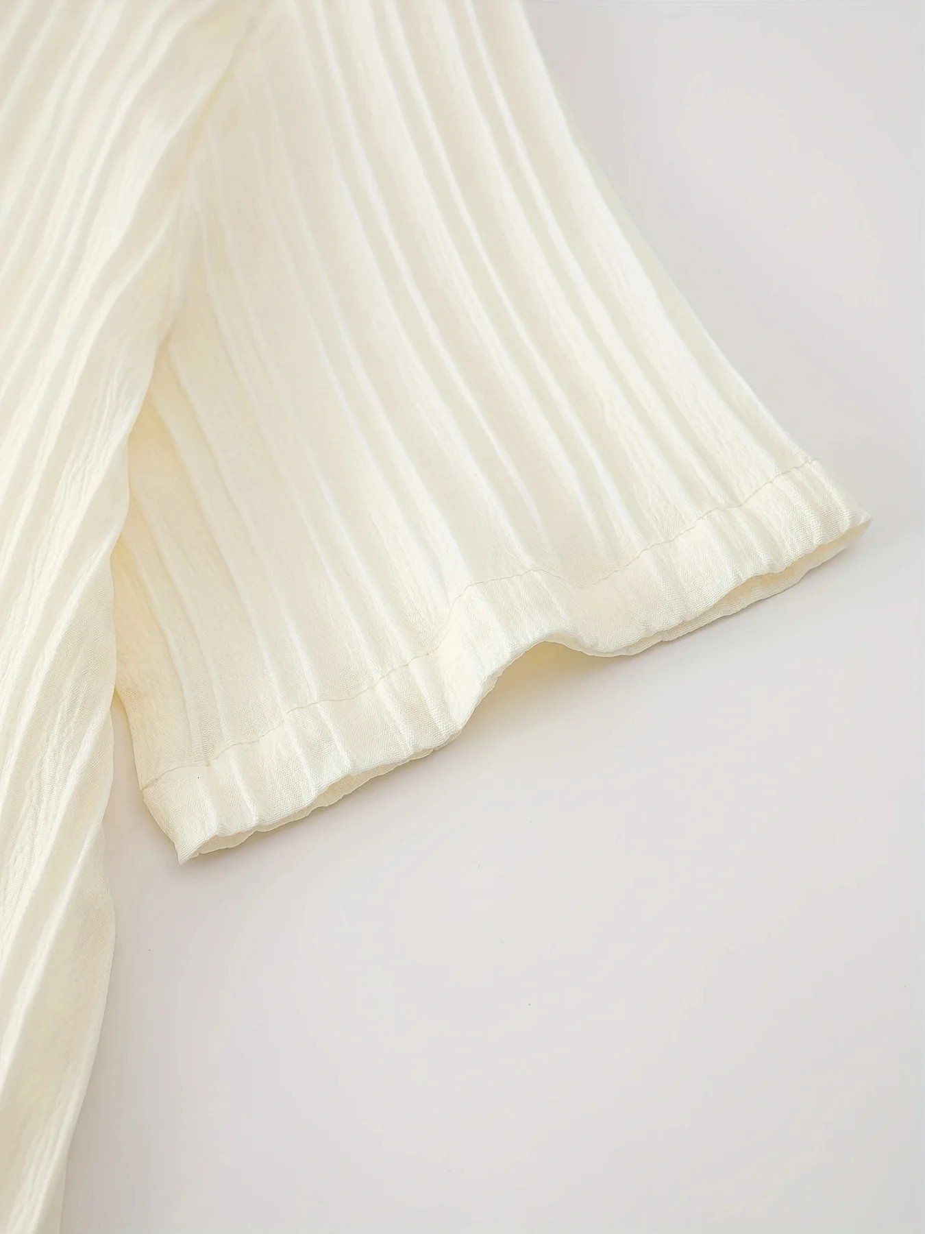 Mens Two Pieces Casual Outfit Loungewear Solid Color Textured Short Sleeve Button Down Shirt and Long Drawstring Pants 251021