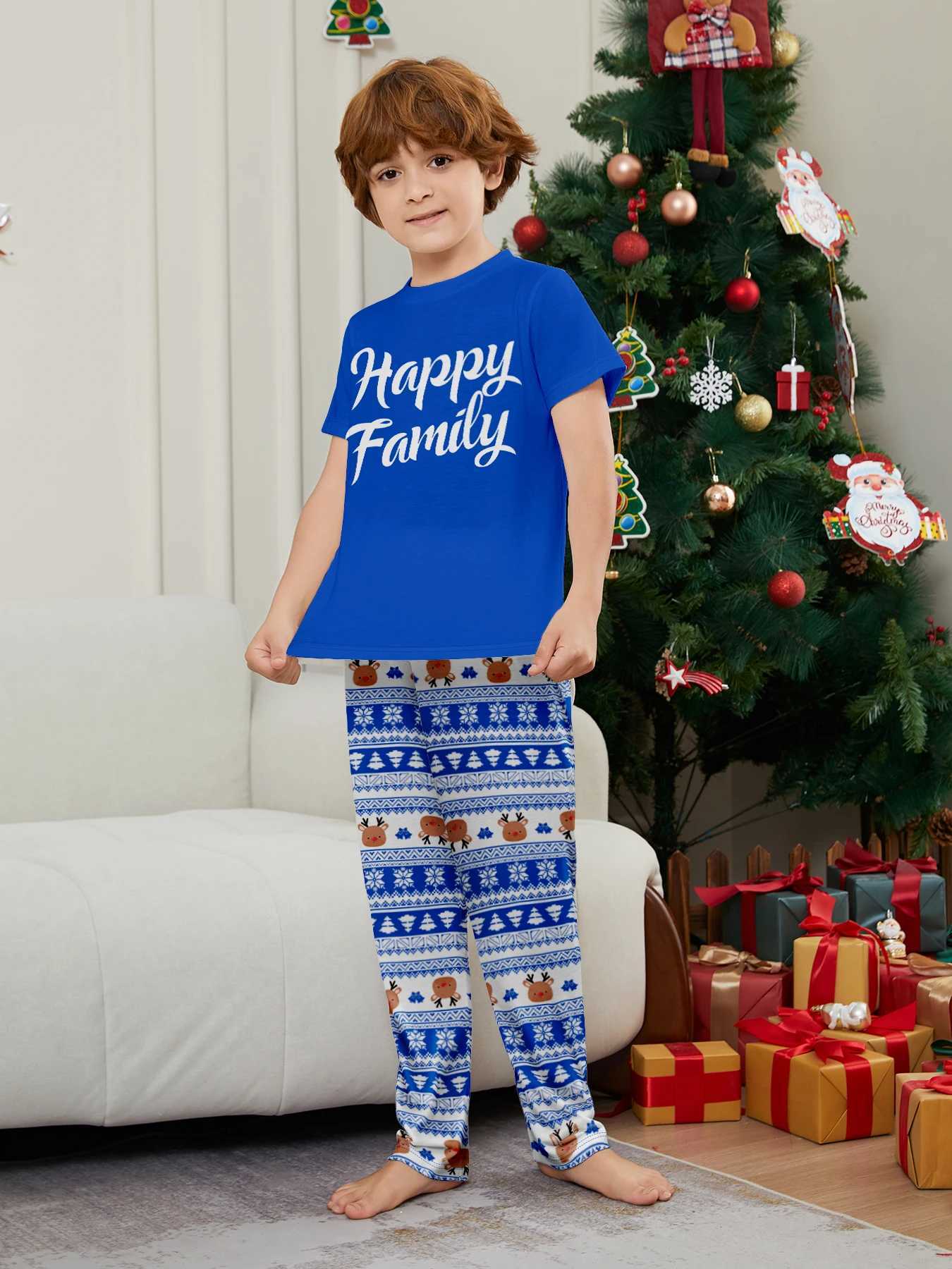 Christmas Pajama Sets for Family All over Christmas Patterns Create Warm Memories L251021UU8D