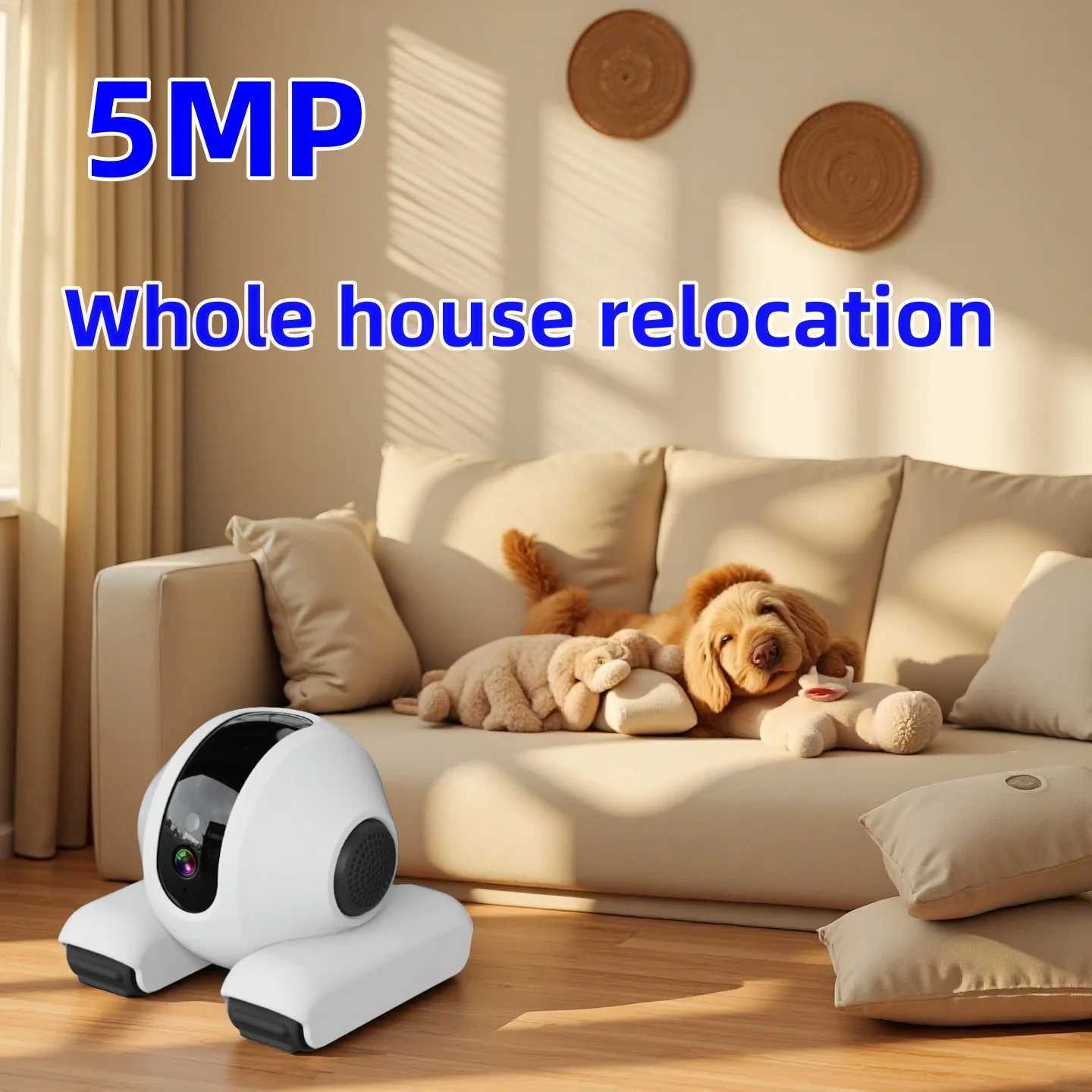 2025 5MP WiFi Indoor Security Camera Camera for BabyElderDogPet with Phone app 2Way Audio Baby Monitor Camera J251121