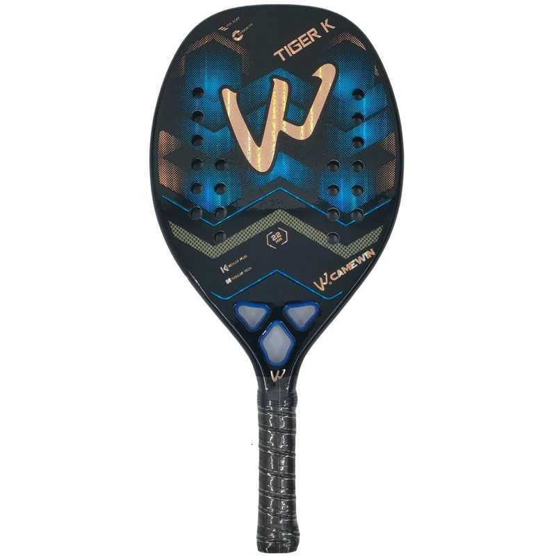 CAMEWIN The new Kevlar fiber Beach tennis racket Professional fiber rough surface Deliver protective bag sweatband wrist care W251021