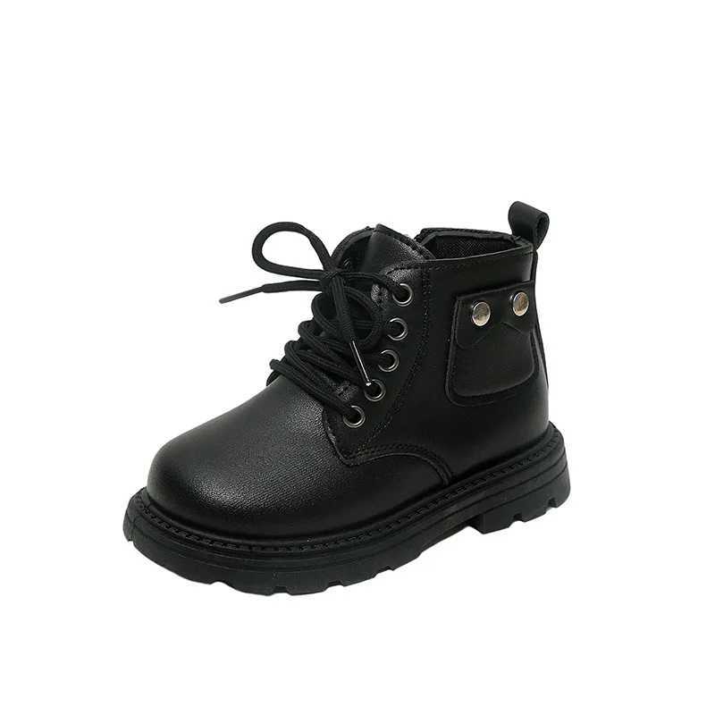 2025 Spring Autumn Winter Ankle Boots Light Girl Platform Shoes Burgundy Beige Black Boys Short Boots Super Cozy Shoes W251021