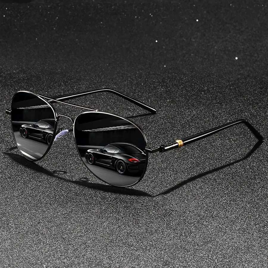 Fashion Vintage Metal Frame Sunglasses Men Women Fishing Driving Man Luxury Brand Designer Sun Glasses AntiGlare Eyewear UV400 J251114
