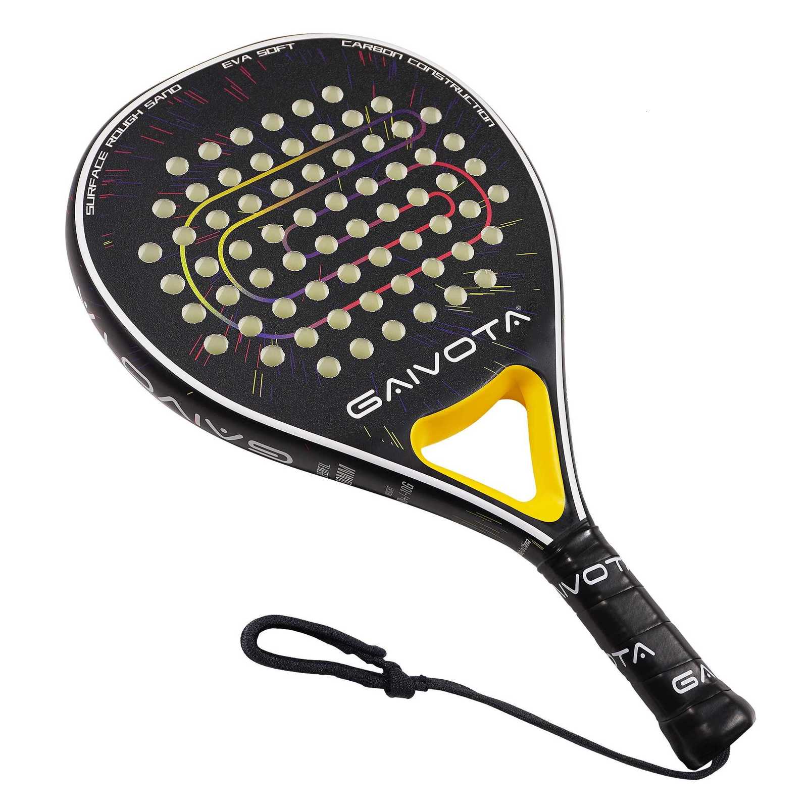 GAIVOTA 2025 Padel racket carbon fiber tennis racket surface frosted treatmentpackage W251021