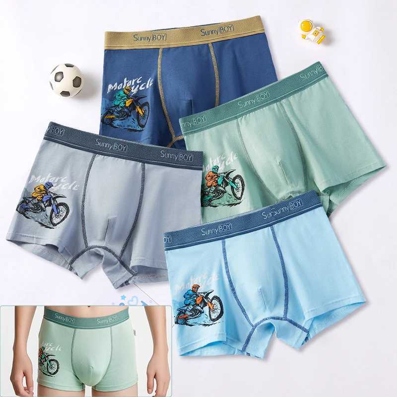 Boys Underwear Kids High Elasticity Cotton Panties Childrens Cartoon Carthemed Shorts Briefs Fashion Teen Boy Boxer Underpants J251021