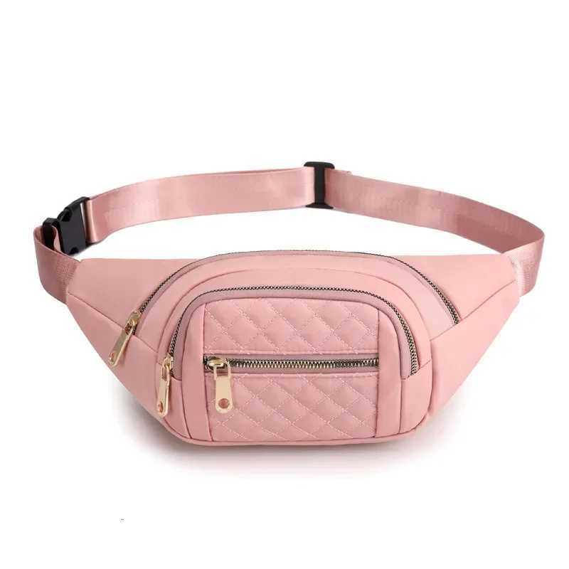 Simple Nylon Waist Bag Multi Zipper Chest Bag Casual Crossbody Fanny Pack For Outdoor Sport Running Hiking Cycling Z251021