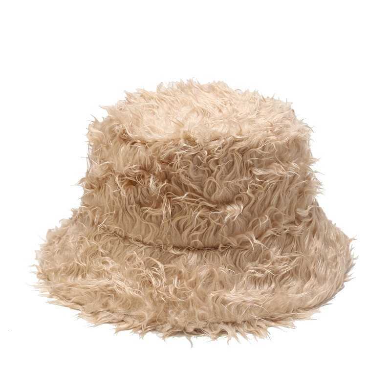 Fishermans Hat Autumn and Winter Thickened Warm Plush Sunscreen Hat Street Lovers Hat Fan Hat H251020