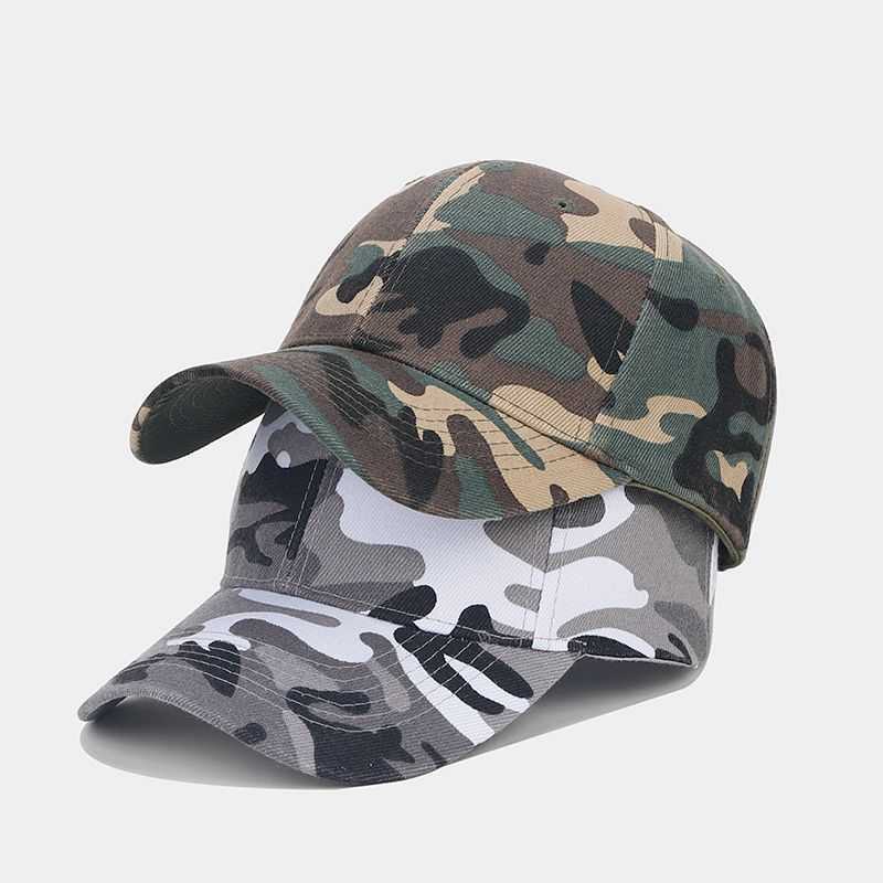 Military Training Camping Sports Sun Hat Outdoor Camouflage Baseball Cap Sunshade Duckbill Cap H251020