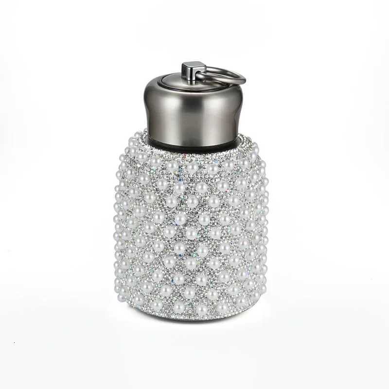 Diamond pearl water cup thermos mini portable 304 stainless steel g Vacuum Flasks Thermoses sublimation blanks water bottle Y251021