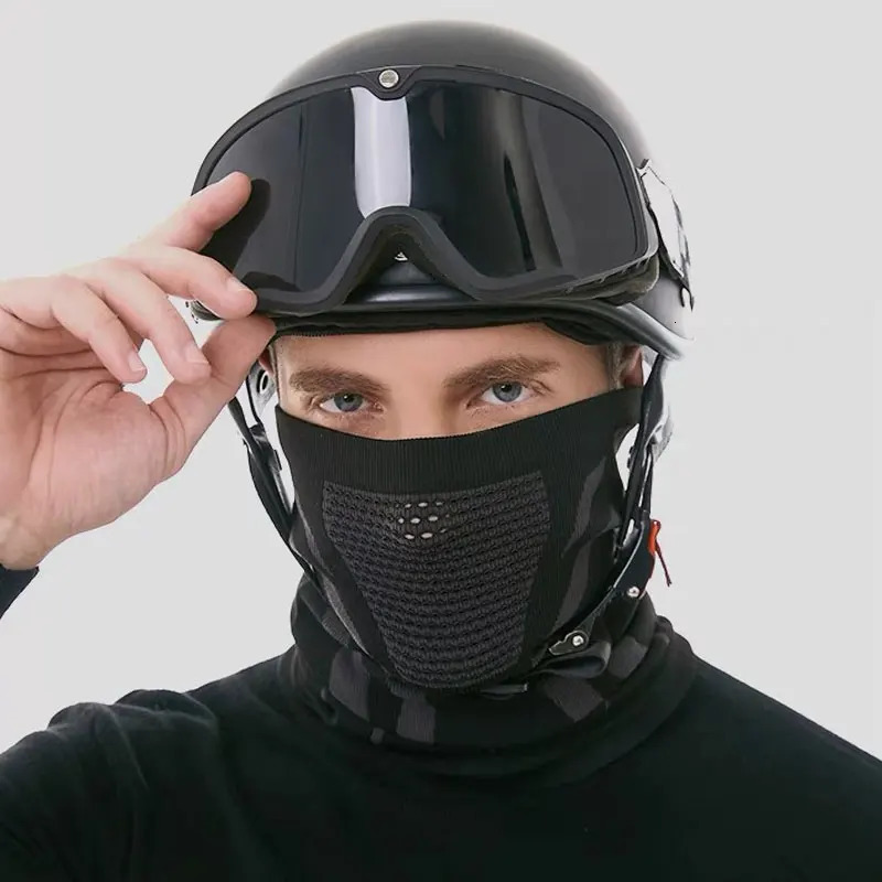 Neckerchief Outdoor Sport Ski Neck Warmer Windproof Face Mask Balaclava Bandana Winter Neck Warmer Gaiter for Ski Snowboard 251021