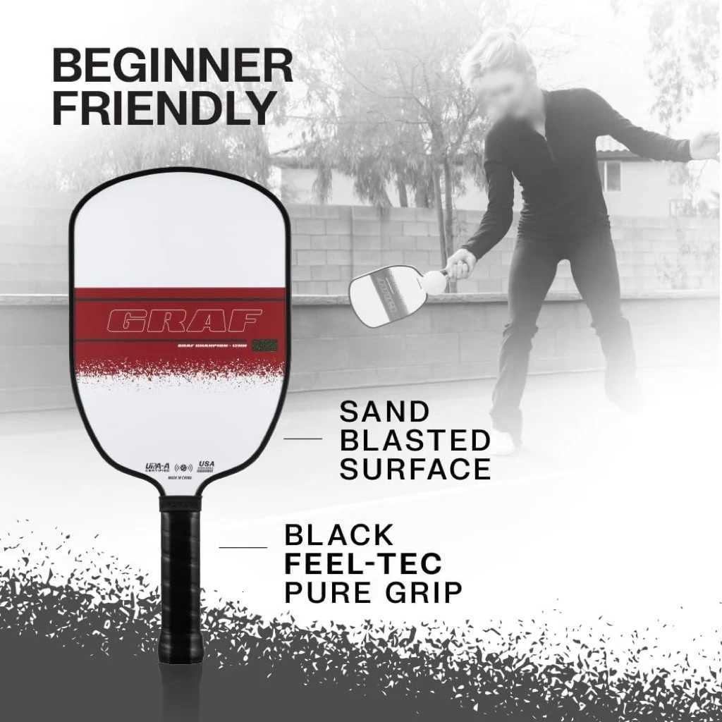 Pickleball Paddle High Quality Training Racket Carbon Fiber USA PA Approved Professional Pickleball Racket Sport W251021