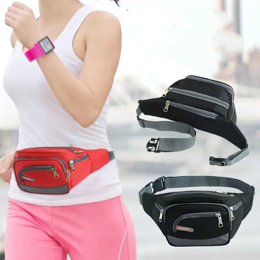 Casual Multilayer Women Waist Packs Large Capacity Wear Resistant Chest Bag Hip Bum Waterproof Fanny Bag Z251021