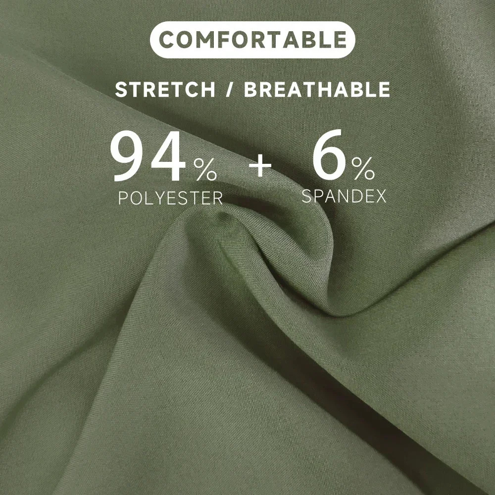 Stretch Scrubs Women Set Nursing Uniforms Clinical Scrubs Set Nurse Doctor Dustproof Workwear Scrubs Top Jogger Pants 2501021