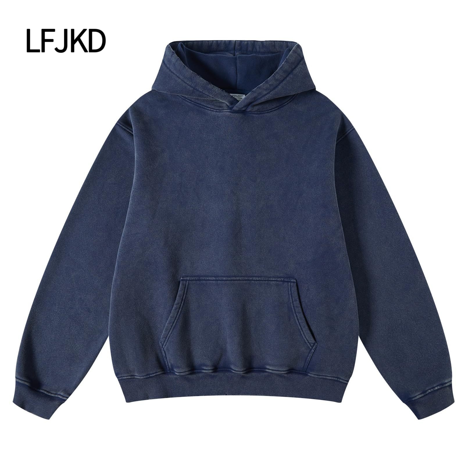 K2320 Matching Couple Set: Heavyweight Fleece T-Shirt, 300gsm Cozy Long Sleeve for Him and Her