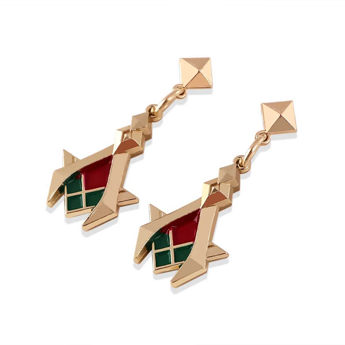 Genshin Impact Game Kaveh Earrings Dangle Ear Studs Fashion Women Girls Earrings Charm Eardrop Pendant Jewelry Accessories J251021