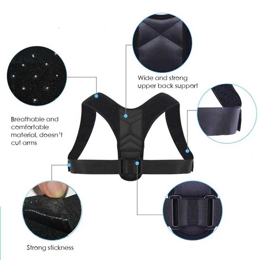 Upper Back Support Posture Band Braces Clavicle As Support Back Straightener Shoulder For Men And WomenImprove Your Posture D251021
