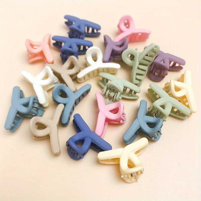 South Korea Mixed Matte Small Size And Word Grab Clip Mini Candy Color Hair Grab Forehead Bangs Broken Hairpin Hair AccessoriesW254021