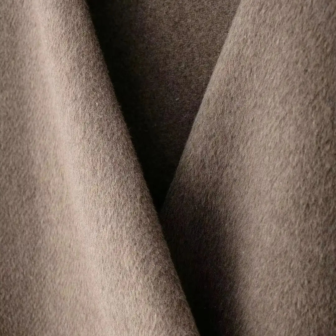 Womens Outerwear Fashion With Belt Soft Top Elegant Chic AutumnWinter Coat 251021