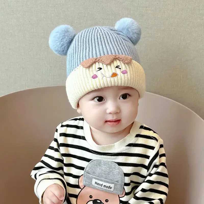 Warm Knitted Baby Christmas Hat Infant Winter Beanie Soft Cozy Cap Ear Protection Holiday Accessory for Toddler Outdoor Wear J251021