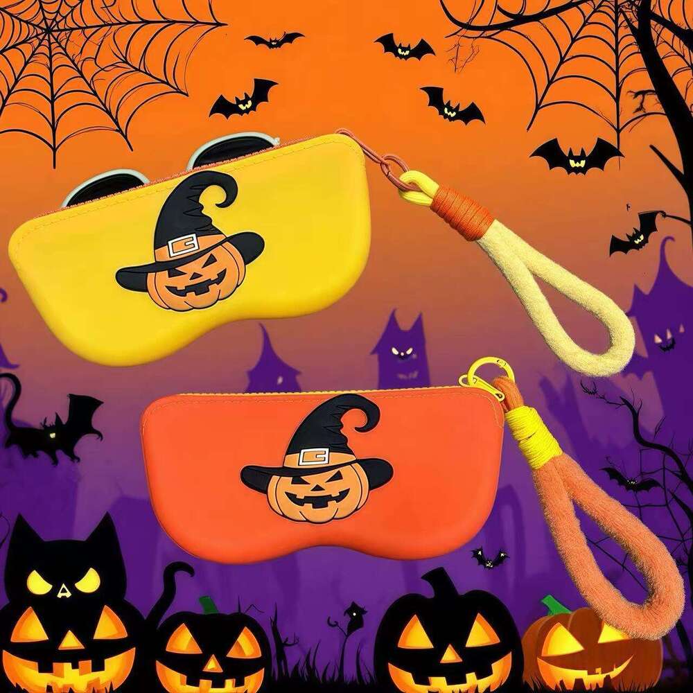 Hot Sale Halloween Limited Edition Case Waterproof Anti-Wear Eco-Friendly Small Item Dustproof Storage Portable Sunglasses Glasses Bag