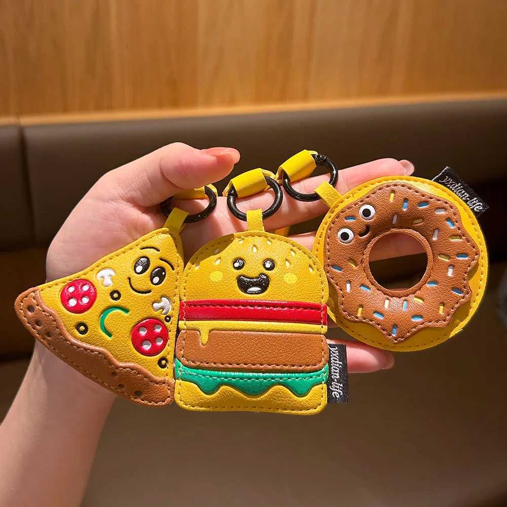 Donut Bread Pendant Simulation Car Bag Pendant Leather Pendant Trinkets Cute Exquisite Pendant South Korea Fashion Accessories W251021