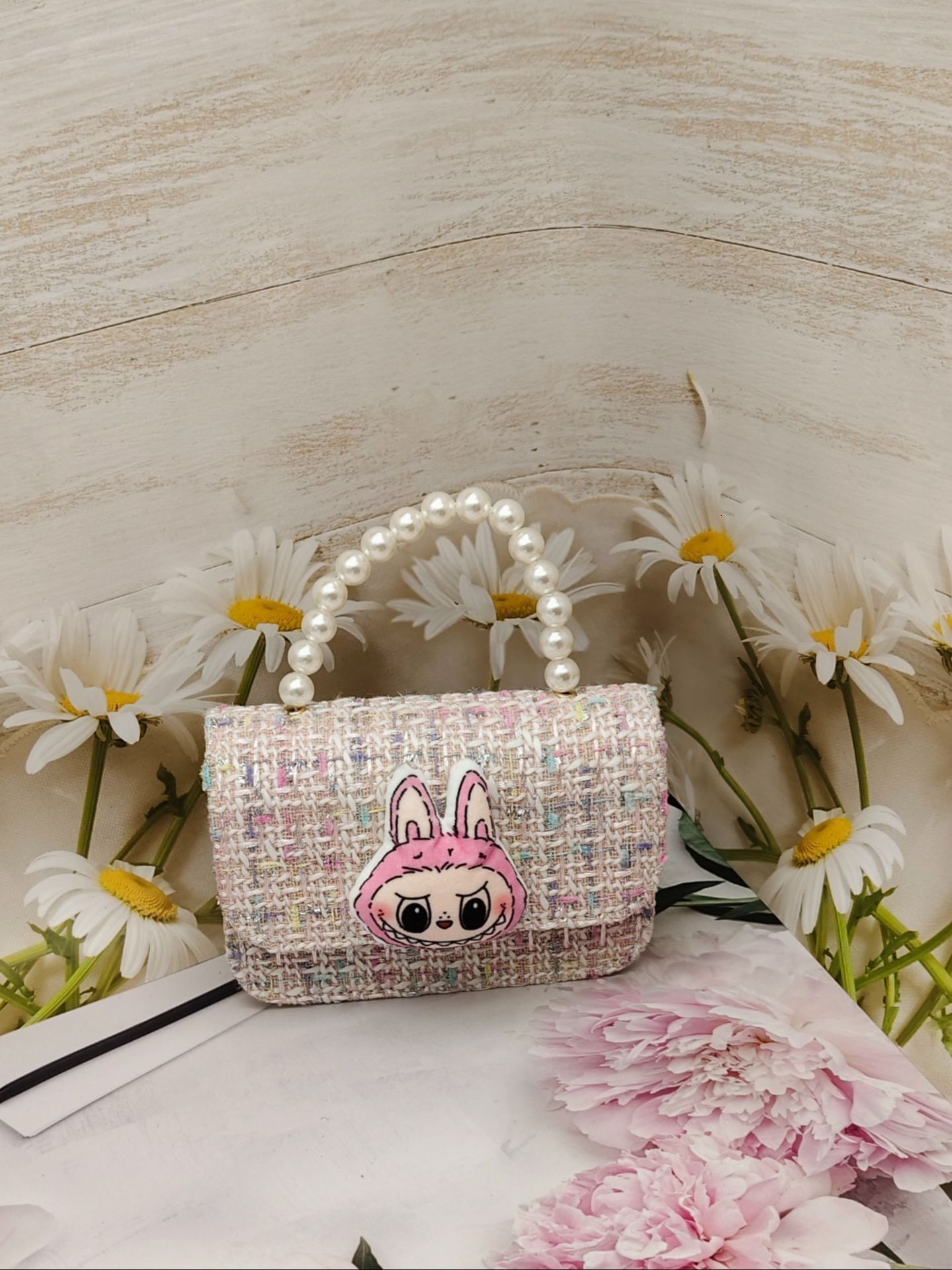 New designer fashionable and luxurious children's student elephant style cartoon Korean version crossbody bag