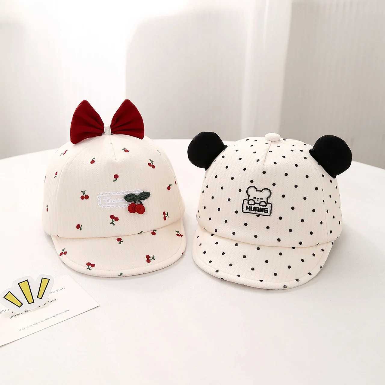 Princess Baby Girl Baby Hat Sweet Bow Baby Boys Girls Ear Protection Cap Beanies Soft Newborn Fetal Hat J251021