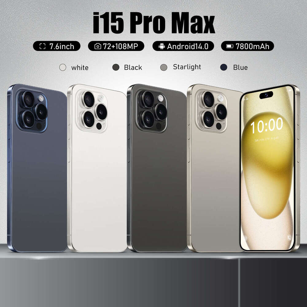 New I Promax Phone Inch Brushed Edge Frame Smartphone G