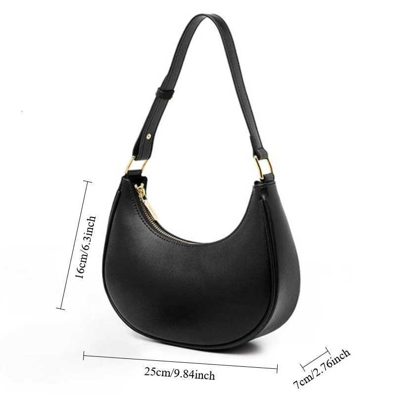 Small Bag Female 2025 New Fashion Hot Style AllMatch French Niche Highend Puzzle Crescent Shoulder Trendy Retro VintageXJ251021