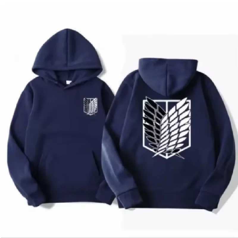Attack on Titan Mens Hoodie Anime Hoodies Men Women Streetwear Pullover Harajuku Shingeki No Kyojin Hoodies Sweatshirt Clothes W251021