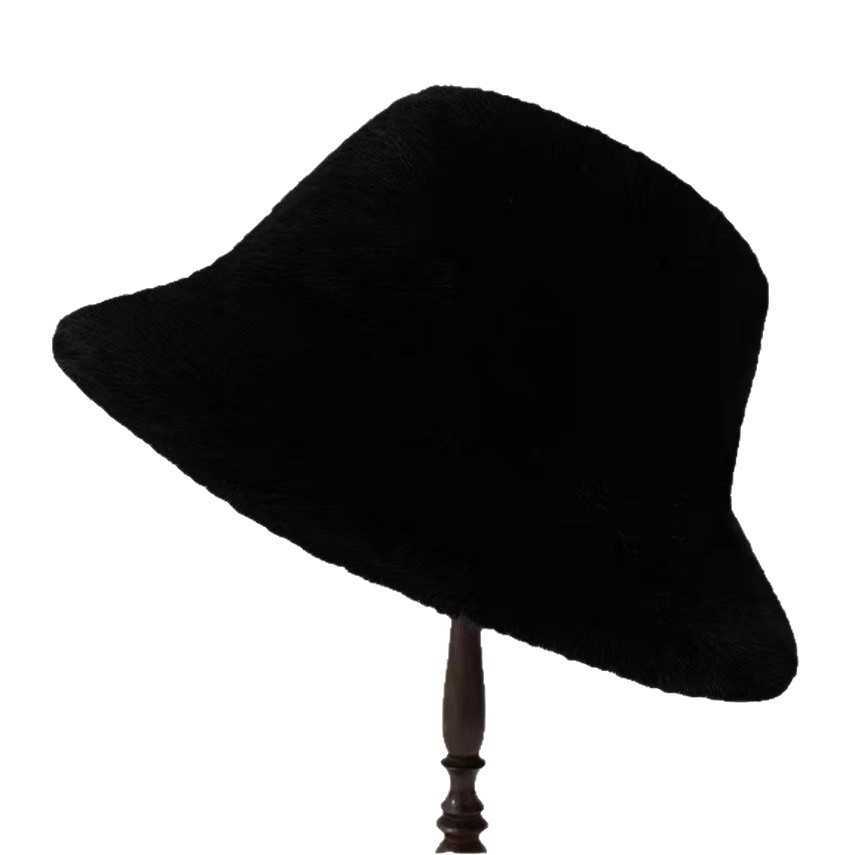 Imitation Mink Fur Fisherman Hat for Women Autumn and Winter Warm Fashionable Thickened Fur Fisherman Hat H251020 683Z