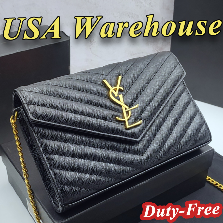 Designer Bag Luxury Shoulder Bags Leather Wallet Mutil-color Classic Handbag Chain Bag High Quality Flap Crossbody Bag Fashion Bag Fast Shipping Hobo