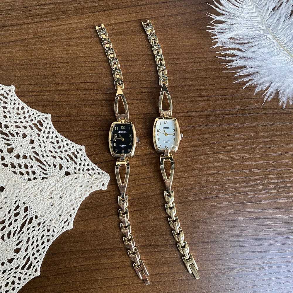 Cute Women Bracelet Mujer Golden Small Dial Quartz Hot Popular Wrist Hour Female Ladies Elegant es MiniXJ251021
