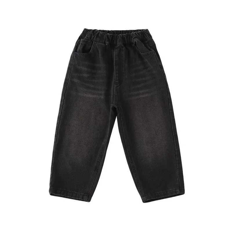 2025 Winter Family Matching Outfits Mother Father Kids Patchwork Hooides Warm Thicken Fleece Sweatshirt Black Jeans Clothing Set L251021Y0FY