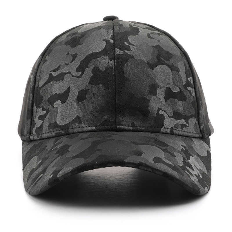 Autumn Winter Personality Women Thickened Camouflage Plain Baseball Cap Outdoor Sports Men Travel Sun Protection Visor Cap H251020
