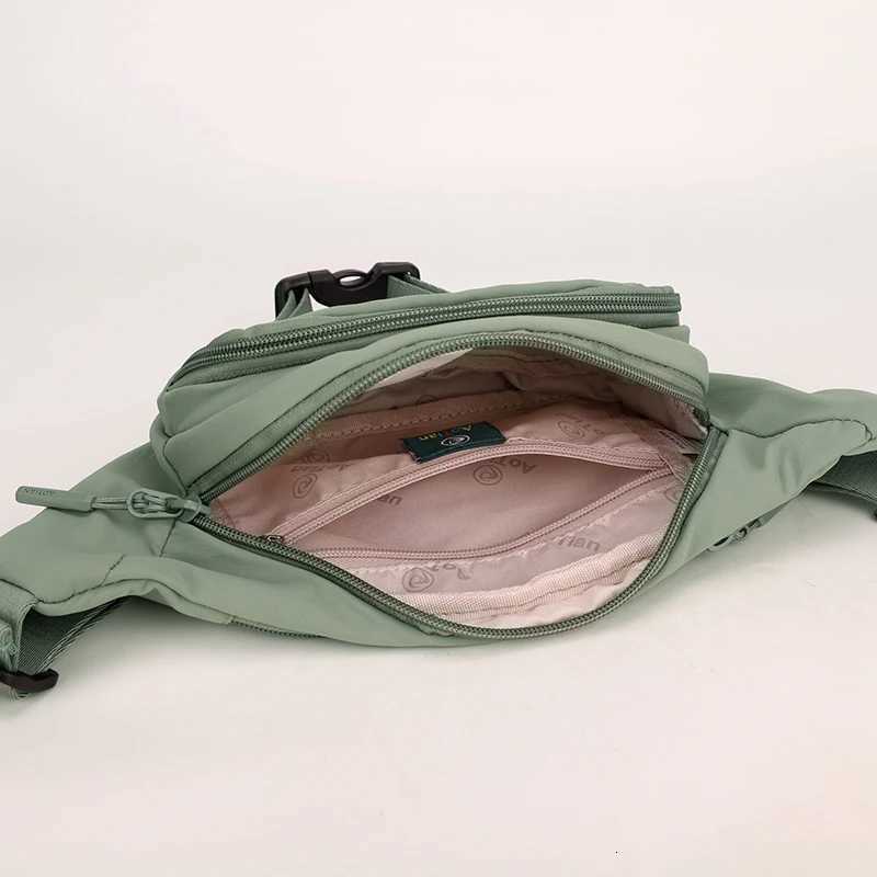 Womens Waist Bag Oxford Cloth Student Crossbody Bag Chest Bag 2025 Style Fashion Phone Bag Banana Bag Womens Chest Bag Z251021