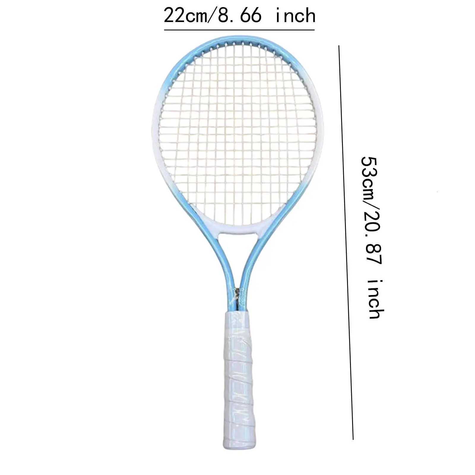 Tennis Racket Shock Resistant Nylon Strings for Garden Backyard Training W251021
