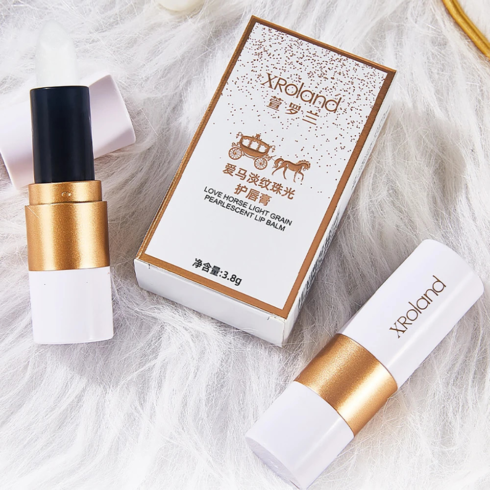 Reduce Fine Lines Pearl Lip Balm Makeup Lip Base Improve lip dry Moisturizing Lip Care Female Lipstick Cosmetics 251018