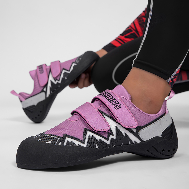 Rock Climbing Shoes - Outdoor Sports Shoes for Training & Competition, Non Slip, Wear Resistant, Breathable