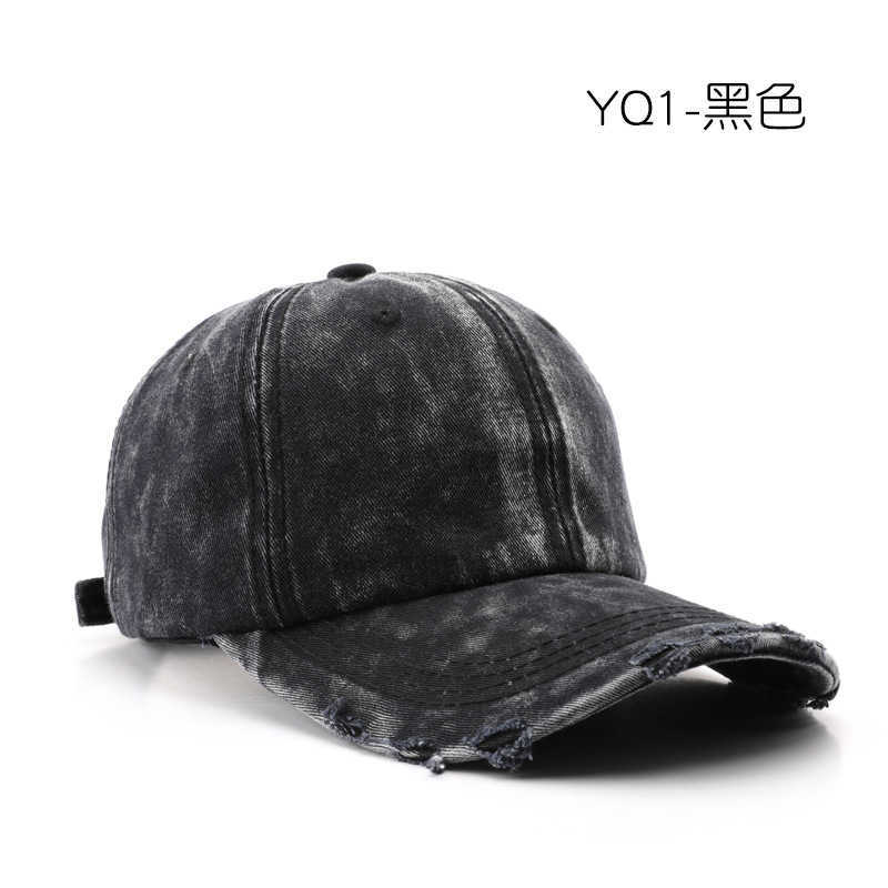 Womens Autumn Winter Washed Solid Color Baseball Cap Outdoor Mens Travel Sun Protection Sunshade Warm Duck H251020