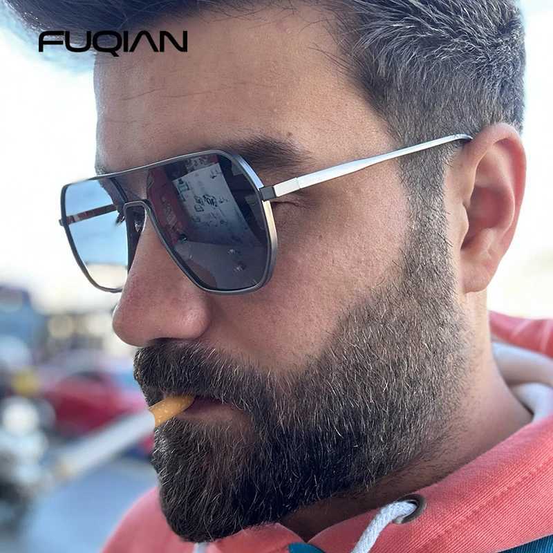 Luxury Metal Photochromic Sunglasses Men Women Fashion Polarized Sun Glasses Stylish Chameleon Antiglare Driving Shades UV400 J251114